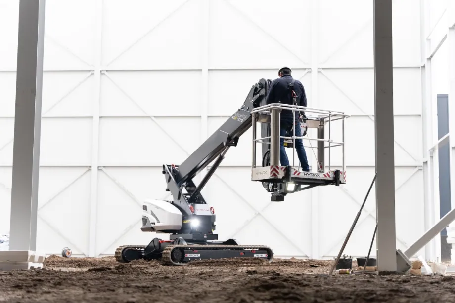 Hyrax - machine in uitvoering