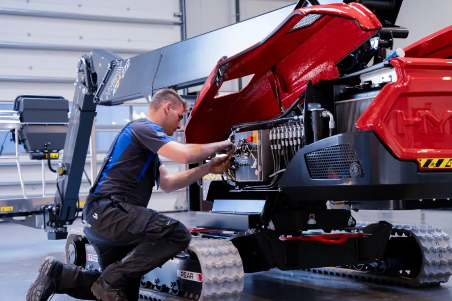 hyrax - monteur assembleren besturing