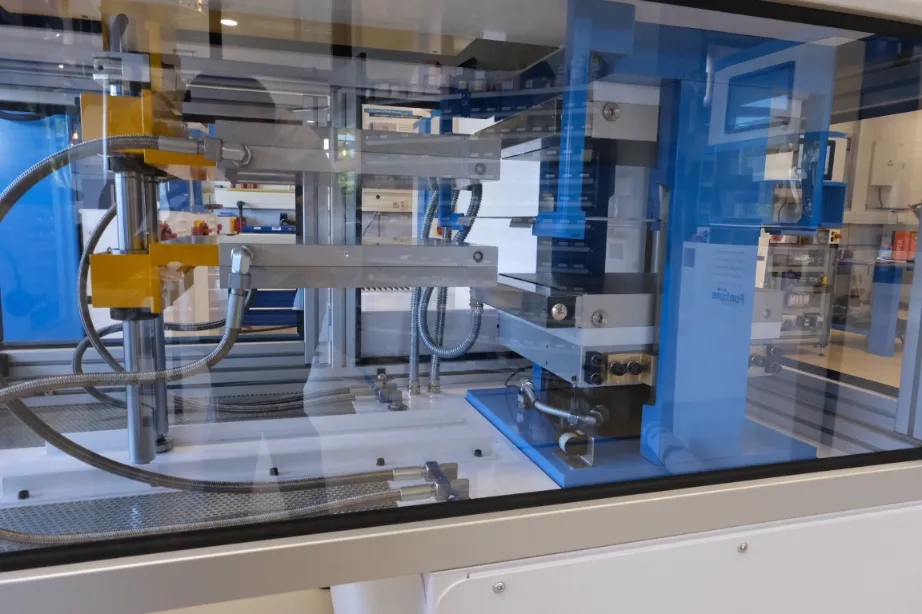 Fontijne Machine dichtbij