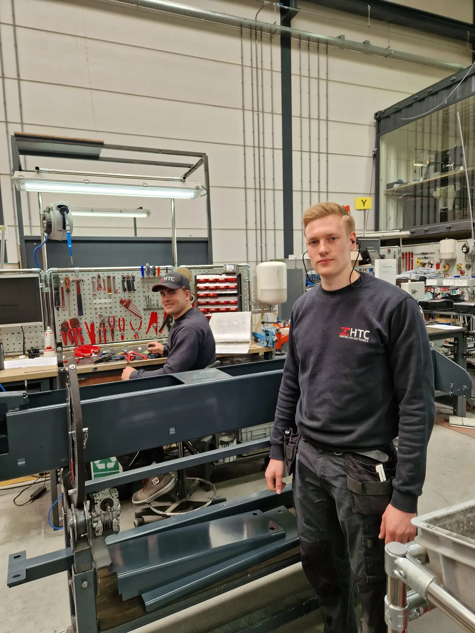 HTC medewerkers fabriek p