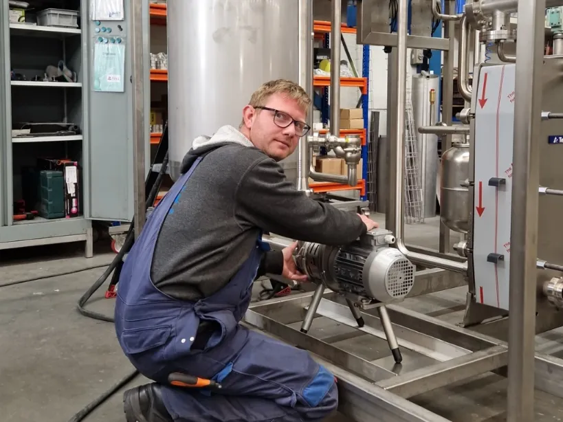 Lekkerkerker assemblage in fabriek l