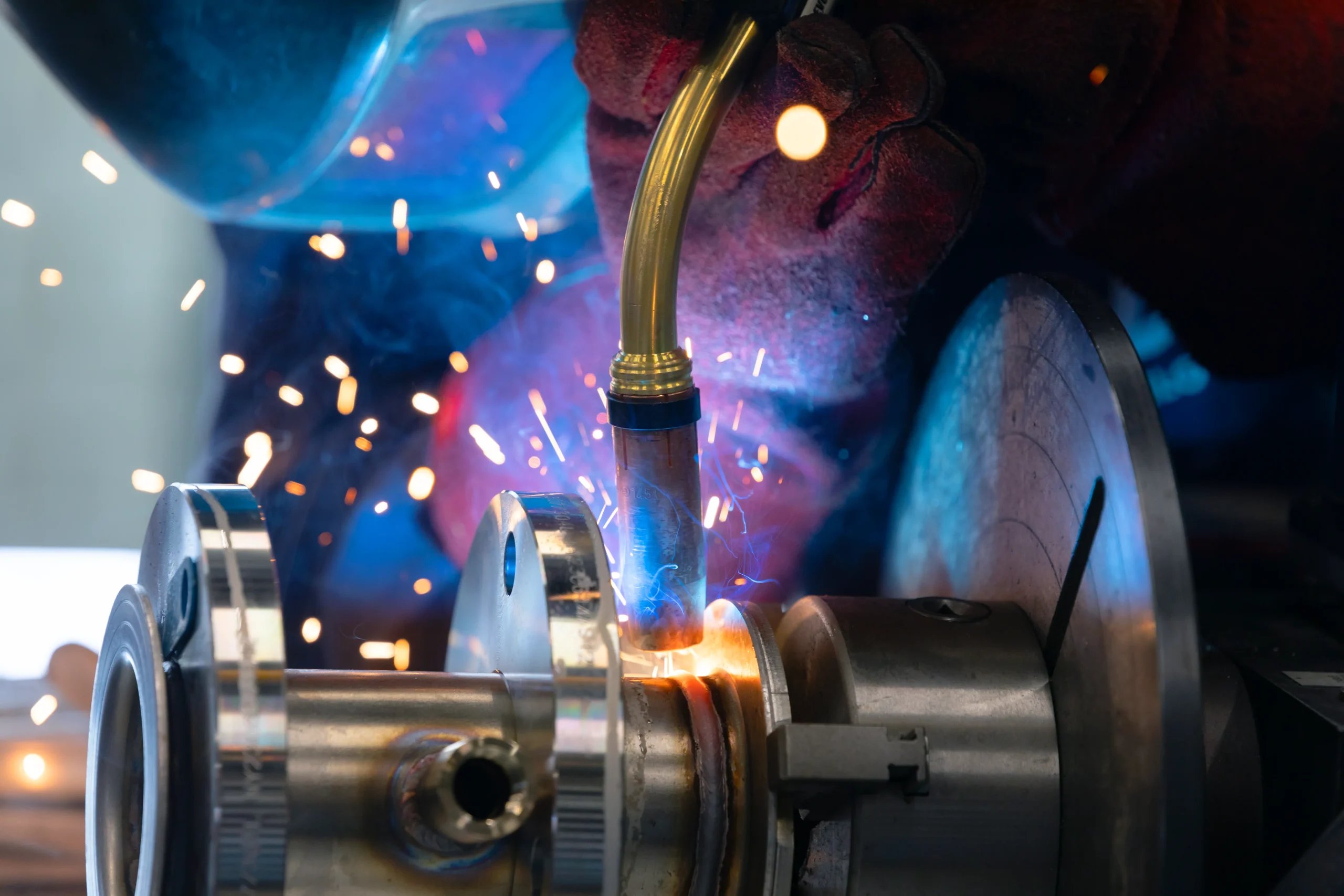 Belo detail lasser zijkant project