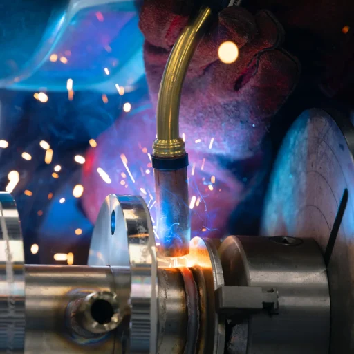 Belo detail lasser zijkant project