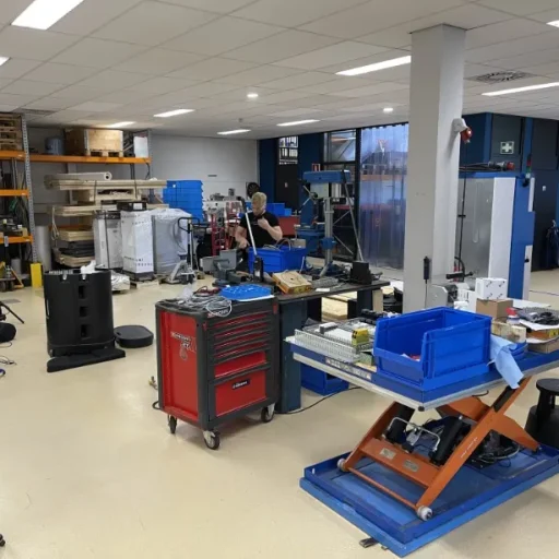 Fontijne assemblage werkplaats