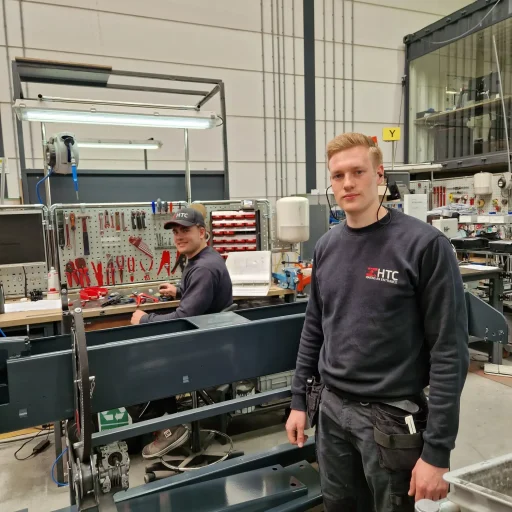 HTC medewerkers fabriek p