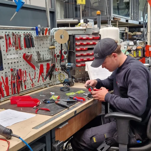 HTC montagemedewerker fabriek l