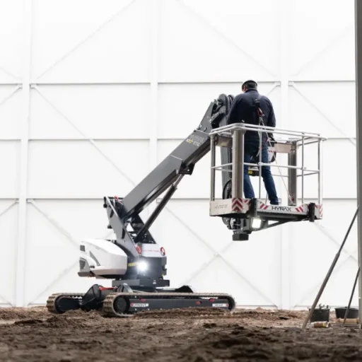 Hyrax - machine in uitvoering