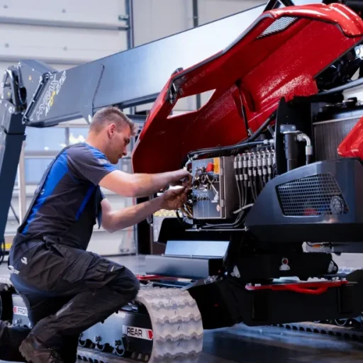 hyrax - monteur assembleren besturing