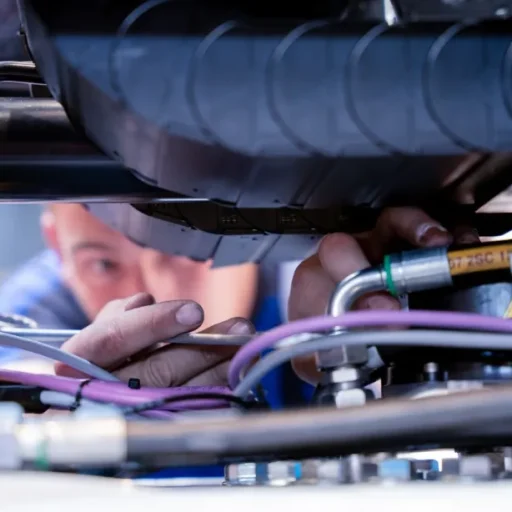 Hyrax - vakmensen aan het werk