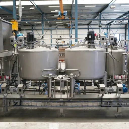 Van der Giessen machine in fabriek (Middel)